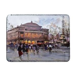 Place du Chatelet (w/c on paper) by Eugene   iPad Cover 