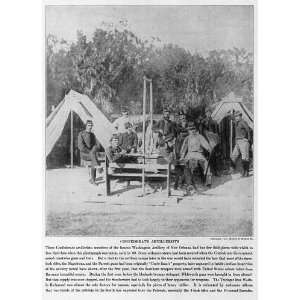   Confederate,Washington Artillery Regiment,New Orleans