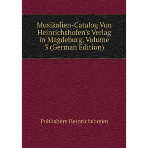   German Edition) (9785876270245) Publishers Heinrichshofen Books