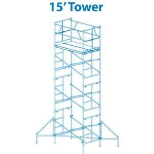    Homebuilder 15 Scaffold Tower with Casters