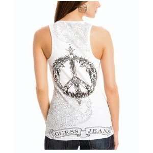  GUESS Peace out Summer Tee TANK TOP SIZE S Toys & Games
