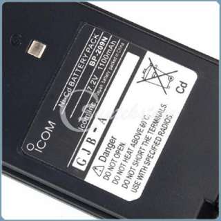 BP 209N BP 210N Battery for ICOM IC A6 IC A24 IC V82  