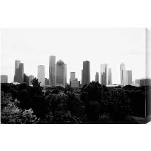  Houston Skyline AZMJ139A metal painting