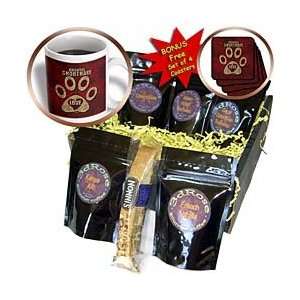   Cat Breed in Cheetah Print and Red   Coffee Gift Baskets   Coffee Gift