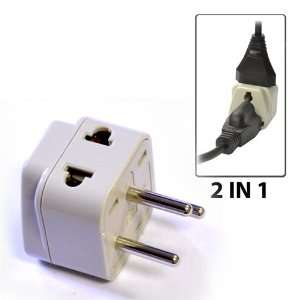   in 1 Plug Adapter Type H for Israel, Palestine (Round) Electronics