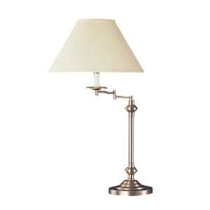  Cal Lighting BO 342 BS Swing Arm Table Desk Lamp
