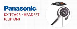 Panasonic (KX TCA93) KX TCA93   Headset ( clip on )  