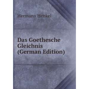  Gleichnis (German Edition) (9785876293169) Hermann Henkel Books