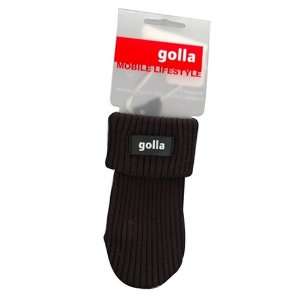  Golla Cotton Vertical Sock (Black) Cell Phones 