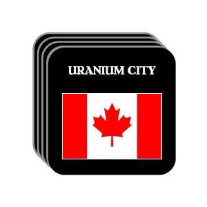  Canada   URANIUM CITY Set of 4 Mini Mousepad Coasters 
