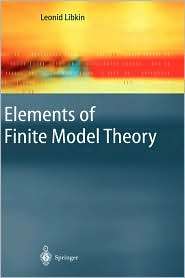   Model Theory, (3540212027), Leonid Libkin, Textbooks   