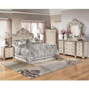  Ashley Furniture Charlinda Headboard Bedroom Set B468 hdbrd br set 