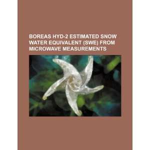  BOREAS HYD 2 estimated Snow Water Equivalent (SWE) from 