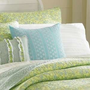   Ashley Denley Embroidered Decorative Pillow, Green