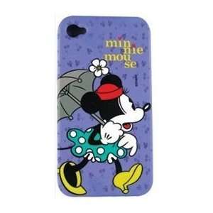  Minnie Mouse Case for iPhone 4 4G 4S Minnie Mouse Lavender 