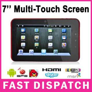 HD 7 Google Android 2.3 Capacitive Tablet Multi Touch PC MID 4G 