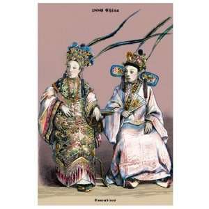  Chinese Concubines, 19th Century   Poster by Richard 