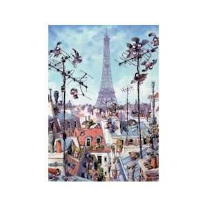  Eiffel Tower   1000 Pieces Jigsaw Puzzle Toys & Games