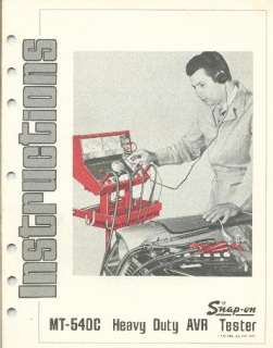 the 11 snap on tools instruction manuals and the color catalog shown 