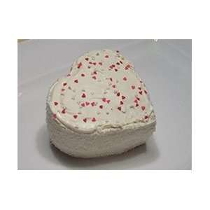  White Heart Cookie Cake