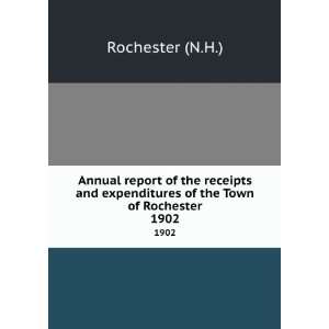   expenditures of the Town of Rochester. 1902 Rochester (N.H.) Books