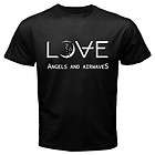 New Angel And Airwaves AVA Love Mens Black T shirt Size S   3XL