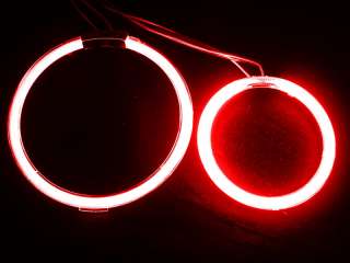 FORD Mondeo MK3 00 07 CCFL Angel Eyes Halo Rings RED  