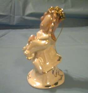 This HEATHER GOLD MINE 2001 BLUE SKY CORP. ANGEL ORNAMENT is in FAIR 