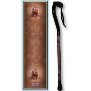  BFunkyMobility B9223 He Walks With Me Offset Walking Cane 