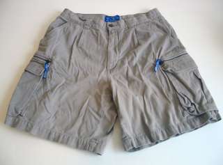 Vintage OP Ocean Pacific Khaki Cargo Shorts 34  