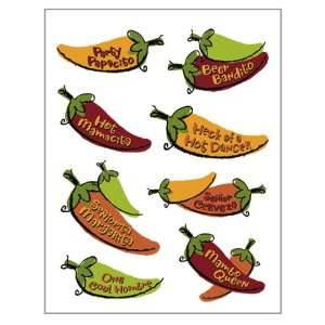  Fiesta Peppers Cup Clings (1 sheet) 