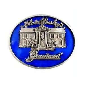 Elvis Graceland House Buckle