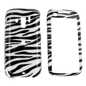  For Sprint HTC Touch Pro 2 Hard Case Black Zebra White 