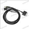 USB 3.5mm jack Car AUX Audio Cable Auto For iPhone 3GS 4G iPod iPad 1 