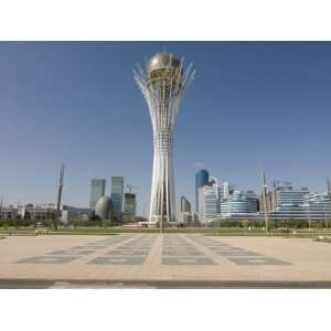 Bayterek Tower, Modern Landmark, Astana, Kazakhstan, Central Asia 