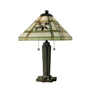  Dale Tiffany Hollingworth 2 Light Table Lamp TT80376