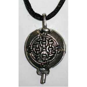 Celtic Scent Locket Womens Necklace Pendant Portable Aromatherapy 