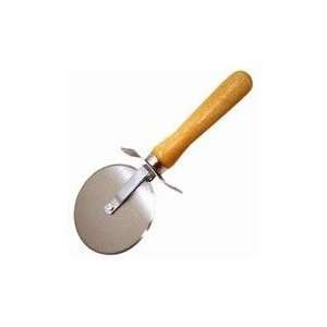 Pizza Cutter 4Wood Handle. (TPC 4) Category Pizza Cutters and 