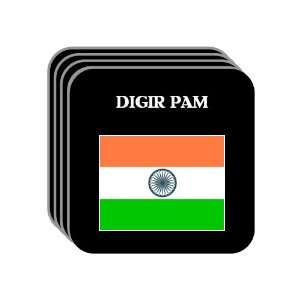  India   DIGIR PAM Set of 4 Mini Mousepad Coasters 