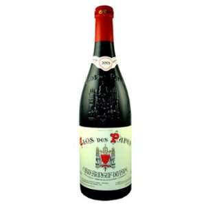  2003 Clos Des Papes Cdp 750ml Grocery & Gourmet Food