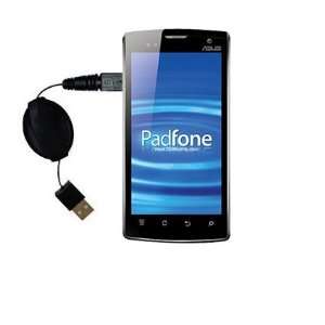  Retractable USB Cable for the Asus PadFone with Power Hot 