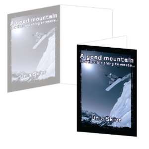  ECOeverywhere Snowboard Good Mountain Boxed Card Set, 12 