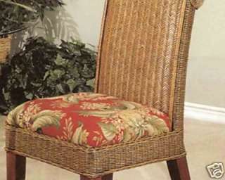 New Rattan Wicker Dining Set 5 Pc Chairs Table N Glass  