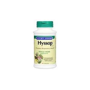  Hyssop Herb   Promotes Respiratory Health, 90 caps Health 