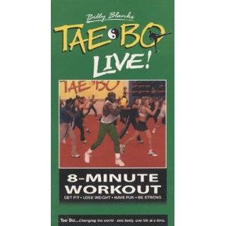 Billy Blanks Tae Bo Live 8 Minute Workout ~ Billy Blanks ( VHS 