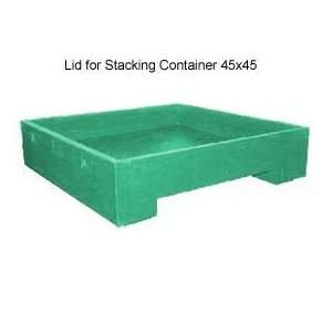  Lid For Stacking Container 45x45 600 Lb Cap. Green