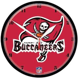  BSS   Tampa Bay Buccaneers NFL Round Wall Clock 