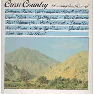  VARIOUS ARTISTS LP (VINYL) GERMAN ATCO 1973 CROSS COUNTRY Music