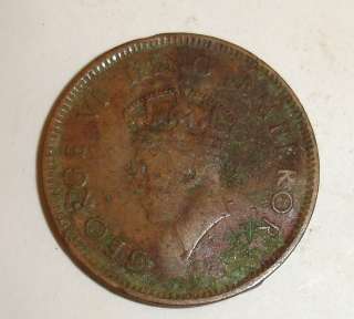   India One Quarter Anna Coin, King Emperor George VI , 1959  