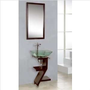  Bundle 37 Modern Zen Wood Vanity Finish Mahogany